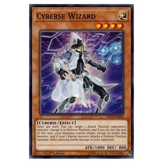 Yu-Gi-Oh! - Star Pack VRAINS - Cyberse Wizard (Common) SP18-EN003
