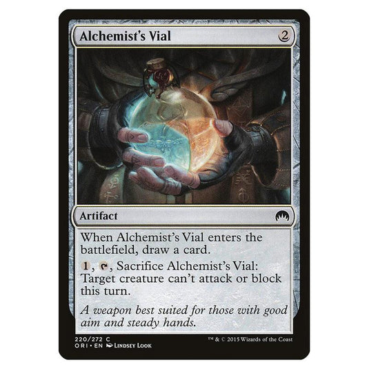 Magic The Gathering - Magic Origins - Alchemist\\'s Vial - 220/272 (Foil)