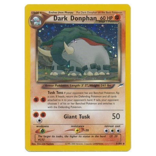 Pokemon - Neo Destiny - Dark Donphan - 003/105