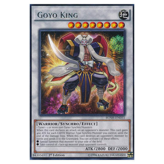 Yu-Gi-Oh! - Breakers of Shadow - Goyo King (Rare) BOSH-EN051