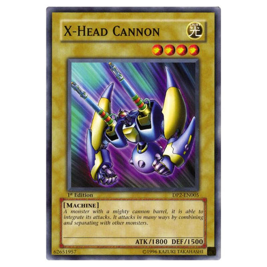Yu-Gi-Oh! - Duelist Pack - Chazz Princeton - X-Head Cannon (Common) DP2-EN005