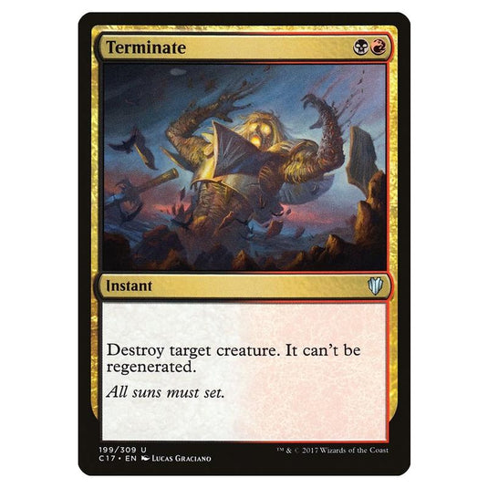 Magic The Gathering - Commander 2017 - Terminate - 199/309
