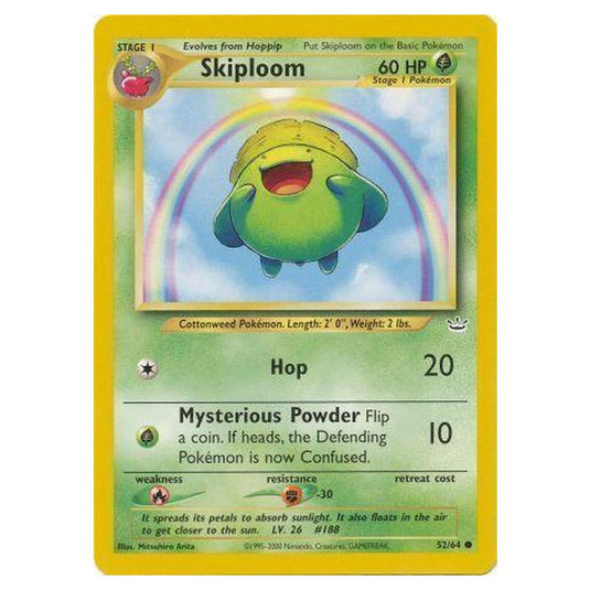 Pokemon - Neo Revelation - Skiploom - 52/64/64