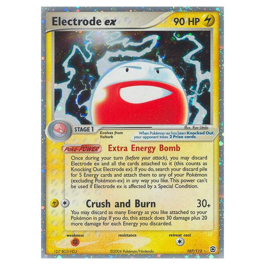 Pokemon - EX Series - FireRed & LeafGreen - Electrode ex - 107/112