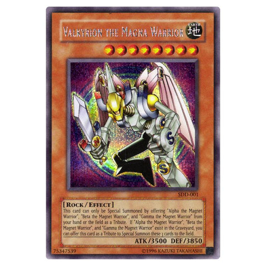 Yu-Gi-Oh! - Yu-Gi-Oh! Worldwide Edition - Stairway to the Destined Duel promotional cards - Valkyrion the Magna Warrior (Prismatic Secret Rare) SDD-001