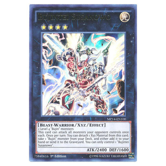 Yu-Gi-Oh! - 2014 Mega-Tin Mega Pack - Bujintei Susanowo (Ultra Rare) MP14-EN100