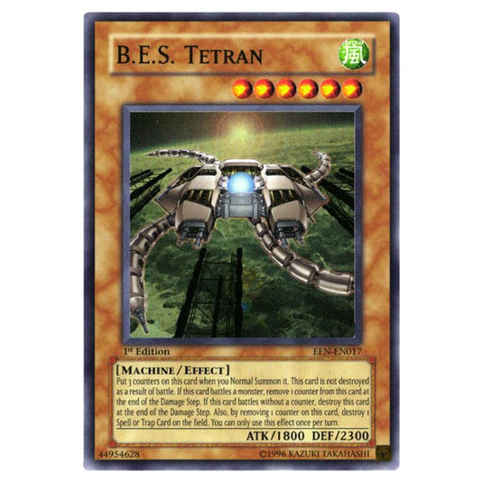 Yu-Gi-Oh! - Elemental Energy - B.E.S. Tetran (Super Rare) EEN-EN017