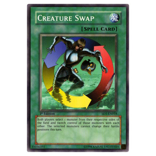 Yu-Gi-Oh! - Structure Deck - Dragon\\'s Roar - Creature Swap (Common) SD1-EN018