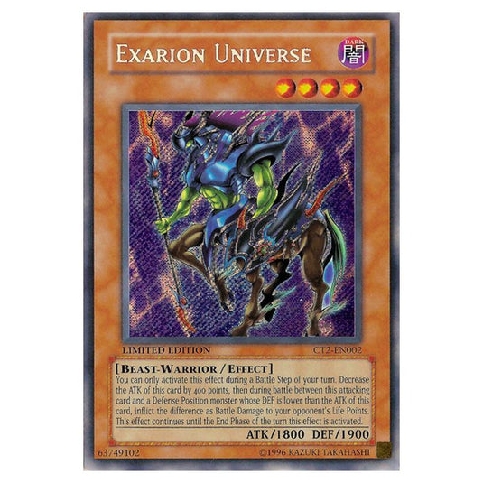 Yu-Gi-Oh! - Collectible Tins 2005 - Exarion Universe (Secret Rare) CT2-EN002