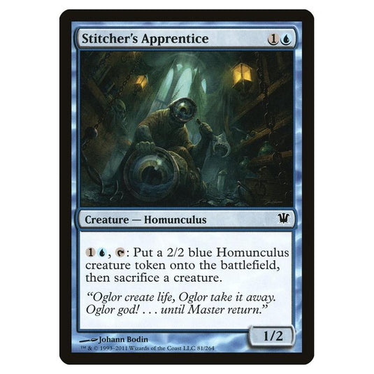 Magic the Gathering - Innistrad - Stitcher\\'s Apprentice - 81/264