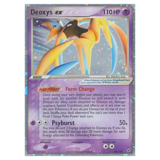 Pokemon - EX Deoxys - Deoxys EX - 098/107