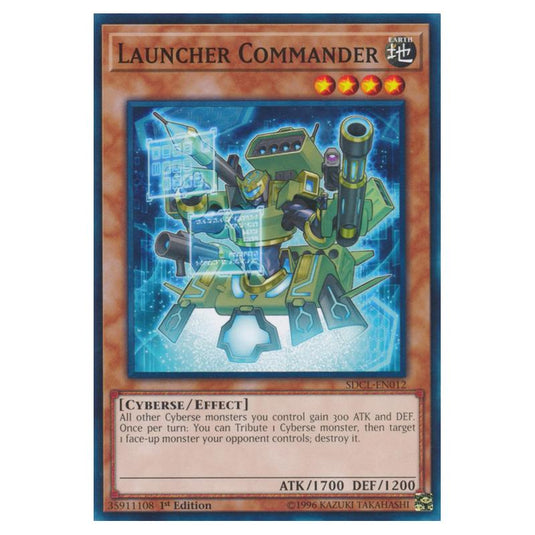 Yu-Gi-Oh! - Structure Deck - Cyberse Link - Launcher Commander (Common) SDCL-EN012