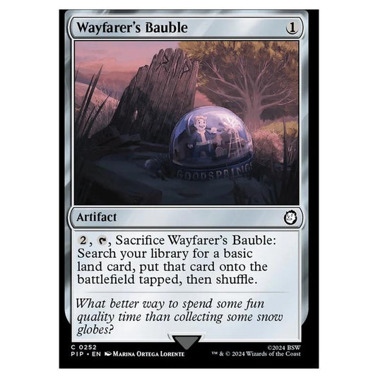 Magic The Gathering - Universes Beyond - Fallout - Wayfarer's Bauble - 0252