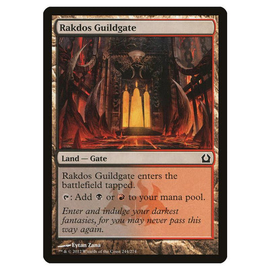 Magic The Gathering - Return To Ravnica - Rakdos Guildgate - 244/274