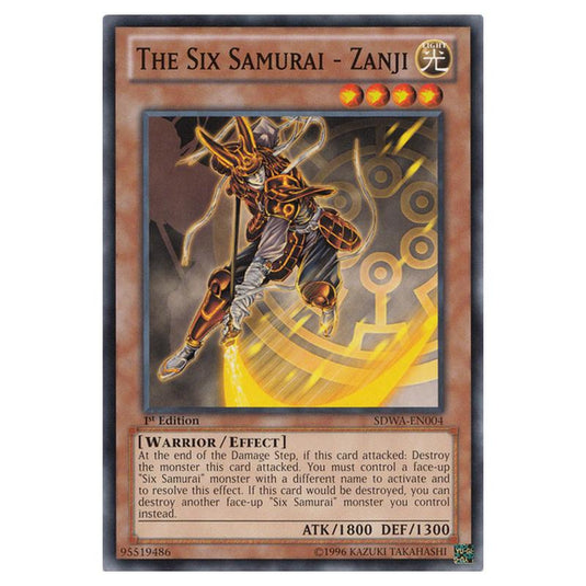 Yu-Gi-Oh! - Samurai Warlords Structure Deck - The Six Samurai