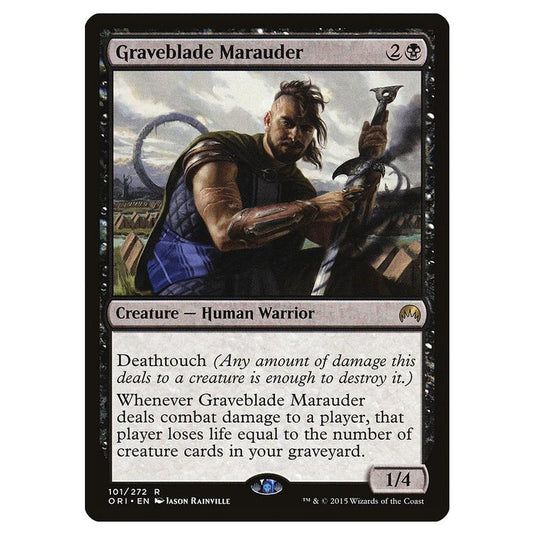 Magic The Gathering - Magic Origins - Graveblade Marauder - 101/272 (Foil)