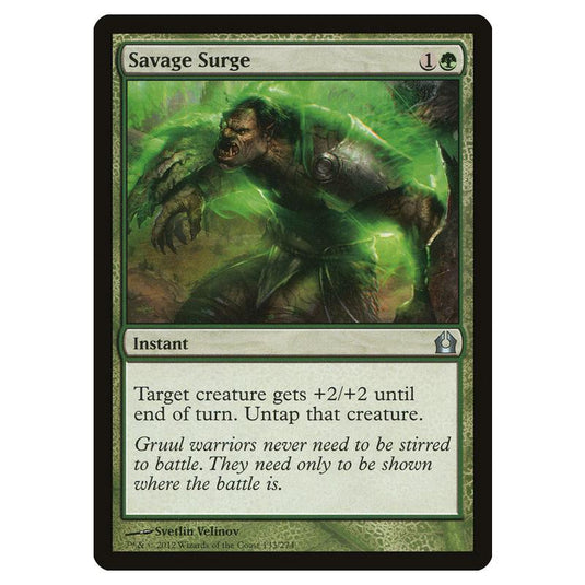 Magic The Gathering - Return To Ravnica - Savage Surge - 133/274