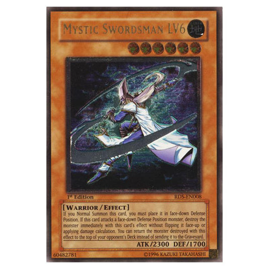 Yu-Gi-Oh! - Rise of Destiny - Mystic Swordsman LV6 (Ultimate Rare) RDS-EN008
