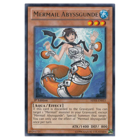 Yu-Gi-Oh! - Abyss Rising - Mermail Abyssgunde (Rare) ABYR-EN015