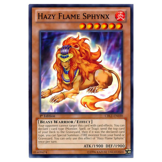 Yu-Gi-Oh! - Cosmo Blazer - Hazy Flame Sphynx (Common) CBLZ-EN030