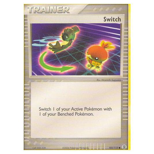 Pokemon - EX Series - FireRed & LeafGreen - Switch - 102/112