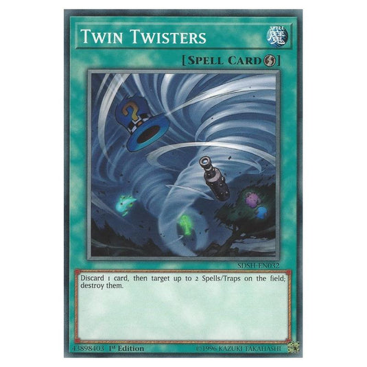 Yu-Gi-Oh! - Structure Deck - Shaddoll Showdown - Twin Twisters (Common) SDSH-EN032