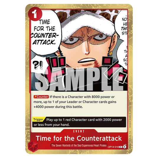 One Piece - OP14 - The Azure Sea's Seven - Time for the Counterattack - OP14-018