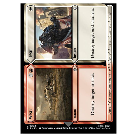 Magic The Gathering - Universes Beyond - Fallout - Wear // Tear - 0222