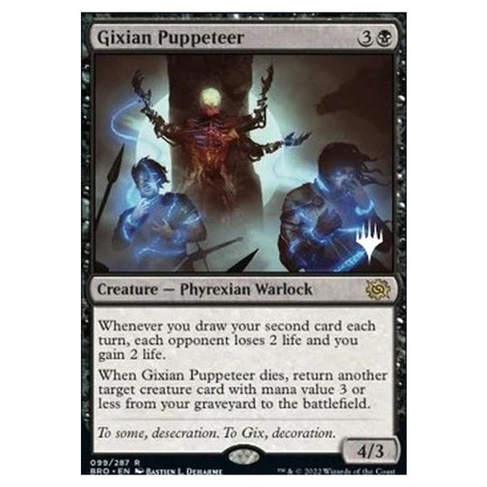 Magic The Gathering - The Brothers' War Promos - Gixian Puppeteer - 099/287