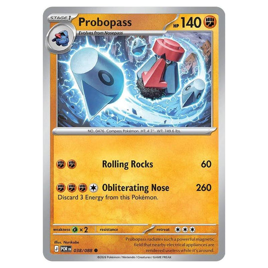 Pokemon - Mega Evolution - Perfect Order - Probopass - 038/088