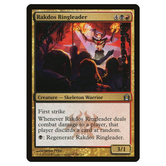 Magic The Gathering - Return To Ravnica - Rakdos Ringleader - 186/274 (Foil)