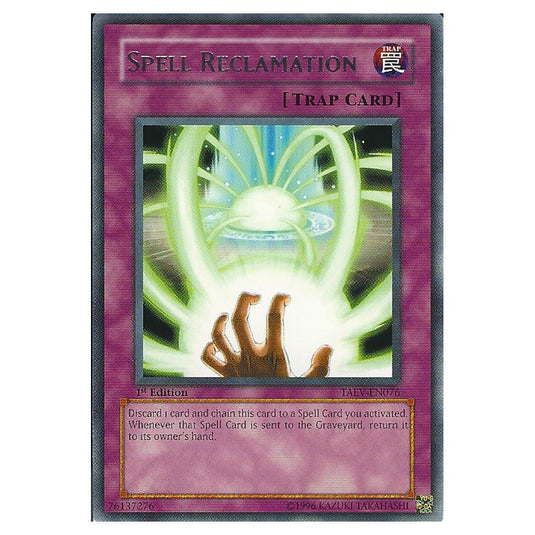Yu-Gi-Oh! - Tactical Evolution - Spell Reclamation (Rare) TAEV-EN076