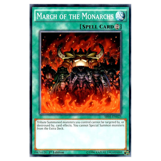 Yu-Gi-Oh! - Emperor of Darkness Structure Deck - March of the Monarchs (Common) SR01-EN025