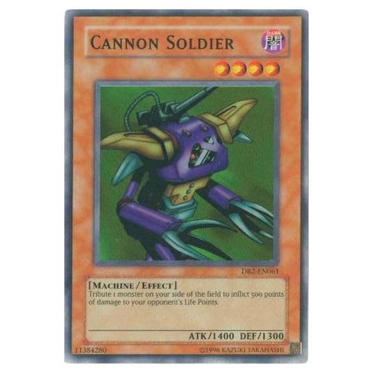 Yu-Gi-Oh! - Dark Beginning 2 - Cannon Soldier (Super Rare) DB2-EN061