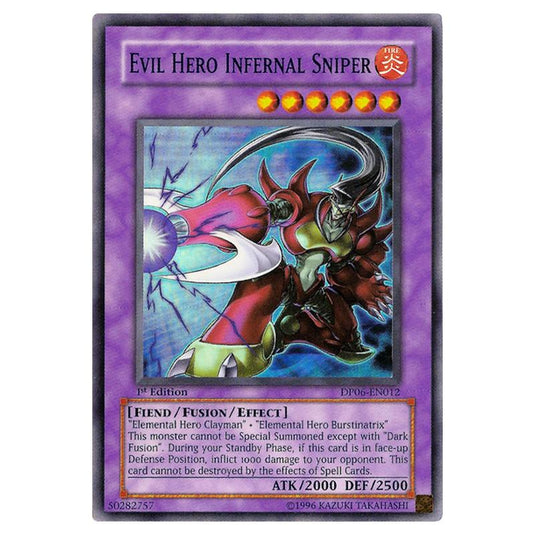 Yu-Gi-Oh! - Duelist Pack - Jaden Yuki 3 - Evil HERO Infernal Sniper (Super Rare) DP06-EN012