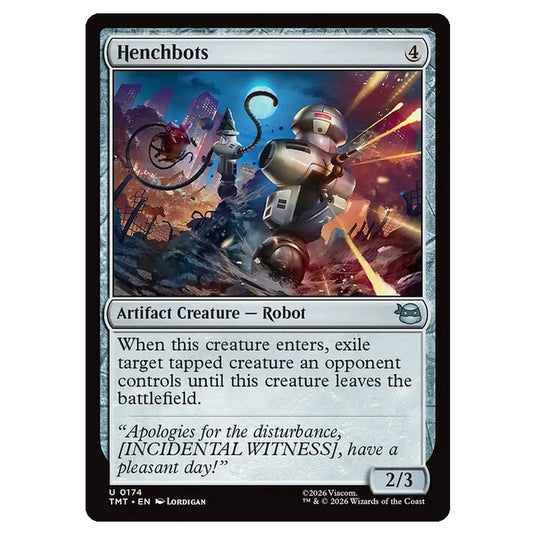 Magic The Gathering - Teenage Mutant Ninja Turtles - Henchbots - 0174