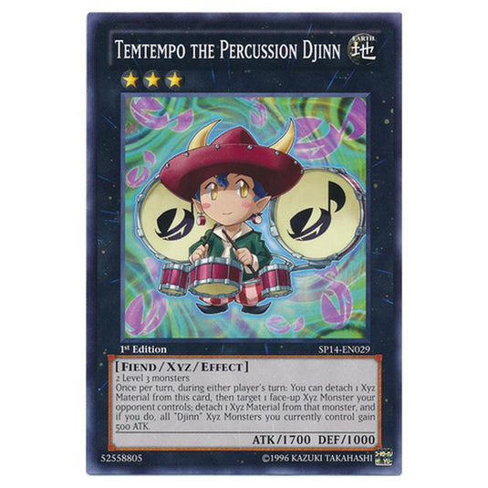 Yu-Gi-Oh! - Star Pack 2014 - Temtempo the Percussion Djinn (Common) SP14-EN029
