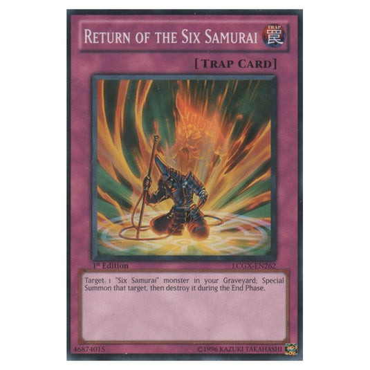 Yu-Gi-Oh! - Legendary Collection 2 - The Duel Academy Years Mega Pack - Return of the Six Samurai (Common) LCGX-EN262