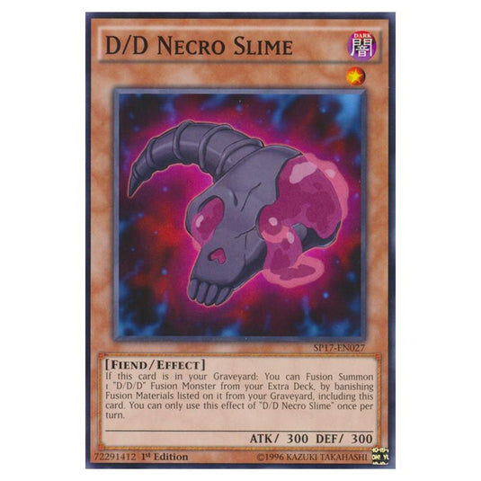 Yu-Gi-Oh! - Star Pack Battle Royal - D/D Necro Slime (Common) SP17-EN027