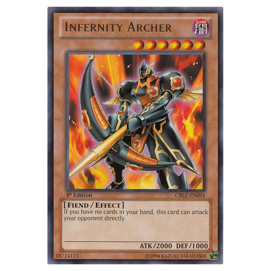Yu-Gi-Oh! - Cosmo Blazer - Infernity Archer (Rare) CBLZ-EN094