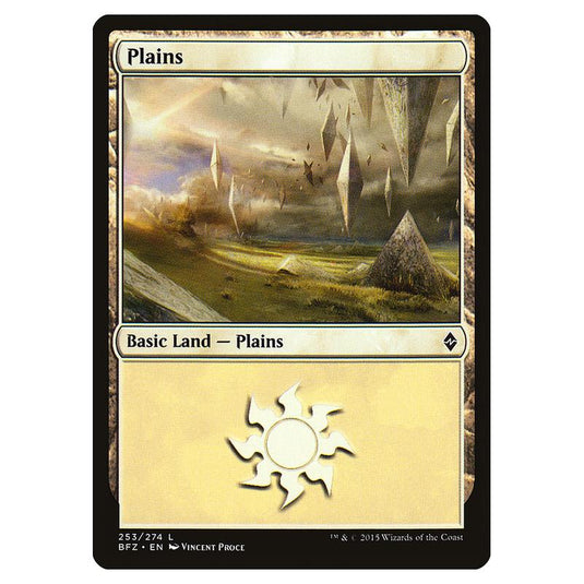 Magic The Gathering - Battle For Zendikar - Plains - 253a/274