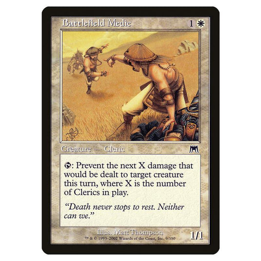 Magic The Gathering - Onslaught - Battlefield Medic - 9/350 (Foil)