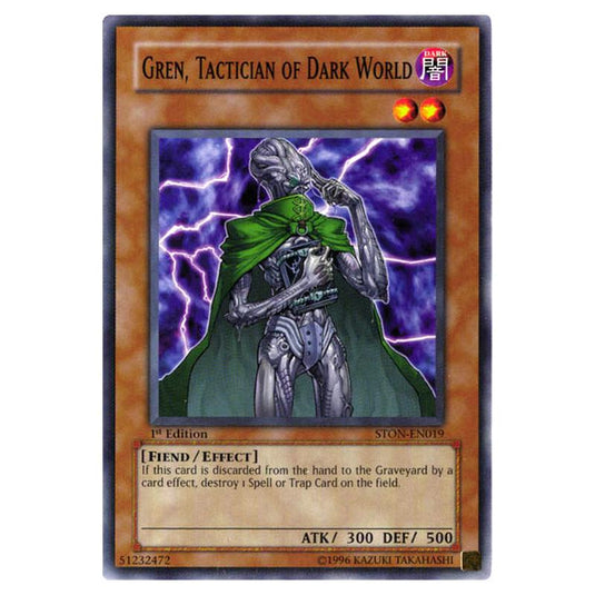Yu-Gi-Oh! - Strike of Neos - Gren, Tactician of Dark World (Common) STON-EN019