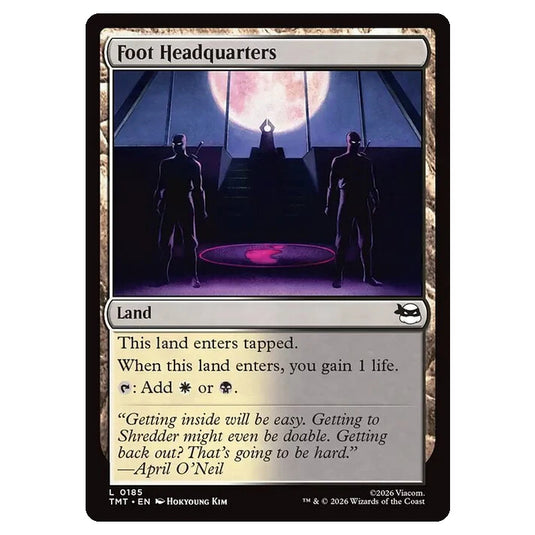 Magic The Gathering - Teenage Mutant Ninja Turtles - Foot Headquarters - 0185