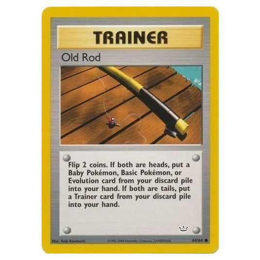 Pokemon - Neo Revelation - Old Rod - 64/64/64