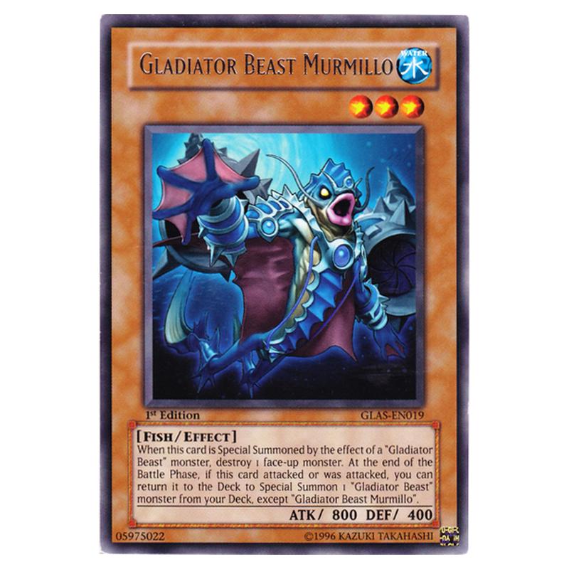 Yu-Gi-Oh! - Gladiator's Assault - Gladiator Beast Murmillo (Rare) GLAS