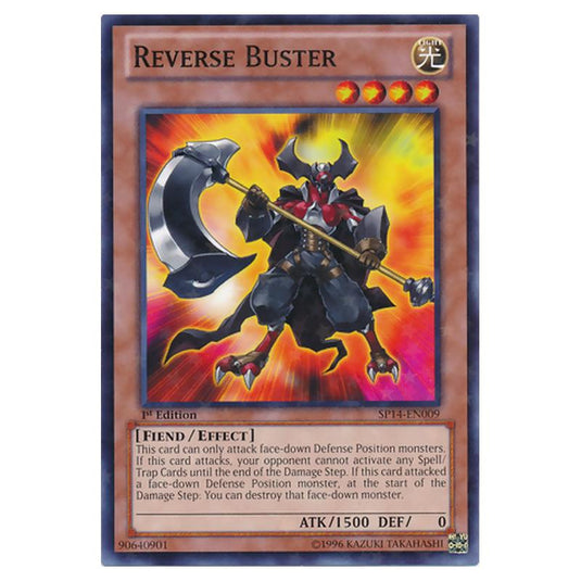 Yu-Gi-Oh! - Star Pack 2014 - Reverse Buster (Starfoil Rare) SP14-EN009