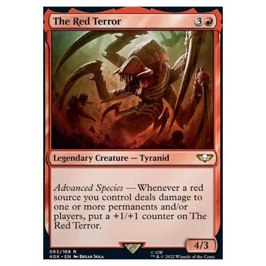 Magic The Gathering - Universes Beyond - Warhammer 40k - The Red Terror - 083/168
