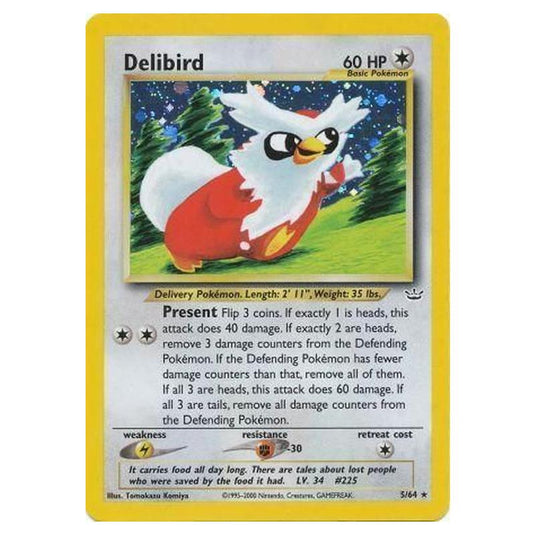 Pokemon - Neo Revelation - Delibird - 05/64/64
