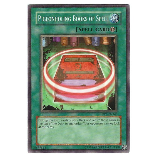 Yu-Gi-Oh! - Dark Revelation Volume 1 - Spellbook Organization (Common) DR1-EN148